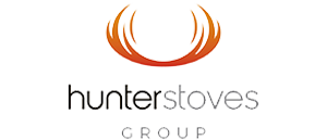 ハンターストーブのロゴ